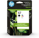 HP 67 Black/Tri-color Ink Cartridge