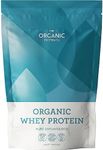 The Organic Protein Co - Pure Unflavoured Organic Whey Protein Powder | Additive Free, Undenatured, Bioactive, UPF Free, Emulsifier Free, Primarily Grass Fed, Vegetarian, Gluten Free – 400g