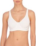 Natori Women's Performance Sport Convertible Underwire 731439 White Sports Bra 40DD