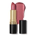 REVLON Super Lustrous Lipstick with Vitamin E and Avocado Oil, Pearl Lipstick in Mauve, 460 Blushing Mauve, 0.15 oz/ 4.2g