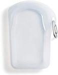 STASHER Silicone Stand-Up Reusable Go Bag - 532ml, Clear 73098