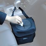 Big Ant Car Trash Bag for Little Leak Proof - Car Garbage Bag with Lid and Storage Pockets