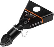 METOWARE 2" A-Frame Trailer Coupler,Fits 2-Inch Hitch Ball, Capacity 7000LBS, Black