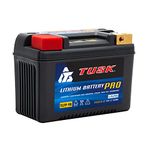Tusk Lithium Pro Battery TLFP-9R - 12V 3Ah, 36 Wh, 210 CCA, Motorcycle, Dirt Bike, Dual Sport, ATV, UTV, Jet Ski, Riding Lawn Mower, Tractor, Scooter