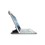 ZAGG PROfolio Plus Ultrathin Case with Backlit Bluetooth Keyboard for iPad 2/3/4-White