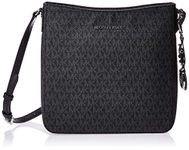 MICHAEL Michael Kors Signature Jet Set Travel Messenger, Black, L