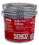 Senco Fastening System 06A125P Senco DuraSpin Number 6 by 1-1/4-Inch Drywall to Wood Collated Screw 1,000 per Box