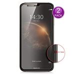 E-Hamii [2-Pack] Screen Protector for Huawei Ascend G8, 9H Tempered Glass Protective Cover, HD Protect Film Anti-Scratch and Anti-fingerprint (Note: Not Full Coverage)