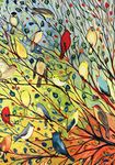 Toland Home Garden 119537 Tree Bird