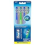 Oral B Healthy Clean Toothbrush, Soft Bristles, 4 Count