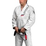 Hayabusa Ultra-Lightweight Pearlweave Jiu Jitsu Gi - White, A3