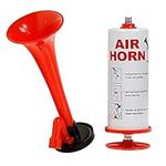 Streetwize - Hand Horn Clam Pack – Hand Operated Air Horn with Pump Action - Ideal For: Stag Parties, Rugby Matches