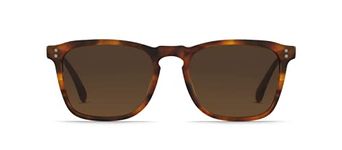 Raen Wiley Rectangular Sunglasses, Matte Rootbeer, 54 mm