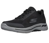 Skechers Men's Go Walk Arch Fit Idyllic Sneaker,Black Textile/Synthetic,9 UK