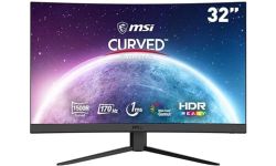 MSI G32CQ4 E2 31.5 Inch WQHD Curved Gaming Monitor - 1500R 2560 x 1440 VA Panel, 170Hz / 1ms, Adaptive Sync, - DP 1.2a, HDMI 2.0b CEC