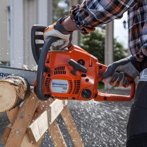 Husqvarna 120 II 14" Gas Chainsaw – Lightweight, 14-Inch Bar