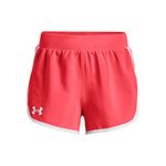 Under Armour Girls' Fly by Shorts, (628) Beta / / White, Large