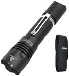 XTAR B20 1200LM Rechargeable Led Tactical Flashlights, 5 Modes LED Flashlight, Handheld Flashlight for Emergencies, Camping, Hiking and Searching (B20 KT)