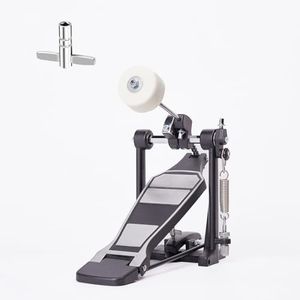 Vaisoeny Bass Drum Pedal，Single Drum Kick Pedal Suitable for Electric Drum Set or Acoustic Drum Kit.