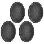 Heyiarbeit 45mm / 1.77" Diameter Subwoofer Speaker Dust Cap Paper Dome Coil Dustproof Cover Audio Accessories 4 Pcs