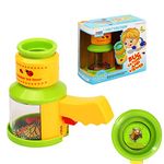 AlleTechPlus Bug Catcher and Viewer Microscope for kids, Nature Exploration Toys Insect Magnifier Backyard Explorer for Children