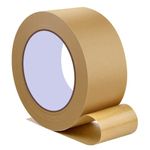 Chyaya Kraft Paper Tape,Packaging Tape 48mm X 50m,Secure Sticky Brown Tape For Box Packaging, Moving Boxes, Packing Tape Strong For Moving House (1 Rolls)