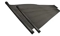 SunHeater Pool Heating System Two 2’ x 20’ Panels – Solar Heater for Inground and Aboveground Made of Durable Polypropylene, Raises Temperature, 6-10°F, S240U Black