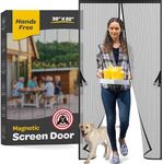 Magnetic Screen Door, Hands-Free Ki