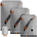 Vacbird Vacuum Storage Bags, Reusable Space Saver Bags with Wireless Electric Air Pump for Clothes, Travel, 15 Pack