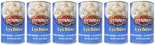 Dynasty Lychee with Syrup, 15 Ounce