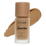 MARS High Coverage Liquid Matte Foundation | Blemish Free & Blendable Foundation for Makeup (40ml) (SHADE-08)