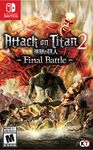 Attack On Titan 2 The Final Battle Nintendo Switch Games and Software