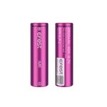 EFEST 2600 40A High Drain Flat Top Batteries (Pack of 2) with Protective Plastic Case for Vaping Mods and Electronics E Cigarettes Vape Kit No Nicotine