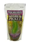 Van Holtens Zesty Garlic Jumbo Kosher Pickle (Pack of 12)