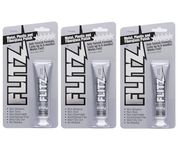 Flitz Multi-Purpose Metal Polish Paste - 1.76oz Tube of USA-Made Metal Scratch Remover - Works on Stainless Steel, Chrome, Aluminum, Plastic, Jewelry - Non-Abrasive Cleaner & Rust Remover (3 Pack)