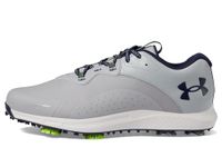 Under Armour Men's Charged Draw 2 Cleat Golf Shoe, (101) Mod Gray/Mod Gray/Midnight Navy, 10