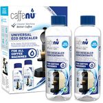 Universal Coffee Machine Descaling Solution. Coffee Machine Descaler Liquid 4 Doses. Descaler Kit. Part of your Barista Accessories set. Compatible with Nespresso, Phillips, Lavazza, Verismo and More!