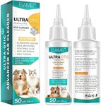 Sanrik Dog Ear Cleaner, Dog Ear Drops for Infection Antibiotics, Non-Toxic, Non Irritating, Anti Fungal Ear Drops for Dogs & Cats, Dog Ear Infection Treatment, Dog Ear Cleaner Solution (1 pack)