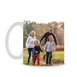 Personalised with Two Photos/Multi Photo Printed Collage Mug, 11oz White Ceramic Mug, Any Special Occasion Novelty Gift Coffee Tea Mug. (2 Photo)