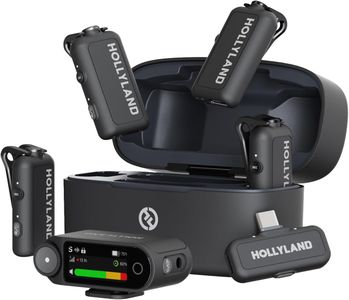 Hollyland LARK MAX 2 Combo Wireless Microphone System – 4 Transmitters