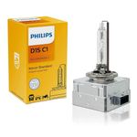 Philips D1S Standard Authentic Xenon HID Headlight Bulb, 1 Pack