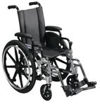 Drive Medical Viper Wheelchair, Flip Back Desk Arm, Swing Away Footrests, 12 Inches, 1 Each 1 count