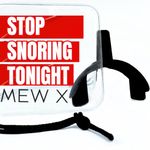 Better Than Mouth Tape for Sleeping - Mew X -The Ultimate Anti-Snoring Device & Snore Stopper/Put Face Tape & Nasal Strips for Snoring in The Bin / [2 Pack & 2X Value]- Reusable Snoring Solution