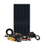 Go Power Weekender ISW Complete Solar Panel Kit - 200W Solar Kit with 1500W Pure Sine Wave Inverter, Inverter Remote & 30A Bluetooth PWM Controller, Off-Grid Power System for RV, Boat & Trailer
