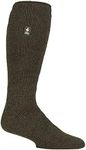 HEAT HOLDERS - Mens & Womens Knee High Thermal Socks | Extra Thick Warm Socks with Fluffy Insulated Inner for Winter | Ideal Socks for Outdoor Boots (6-11, Green)