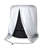 ValueHall Tire Cover Tire Storage Bag Wheel Tire Cover Waterproof Dust-Proof Tire Storage Cover Holds 4 Tires Up to 32" Diameter V9A02 (28inch)