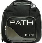 Pyramid Path Plus One Spare Tote Bowling Bag, Silver