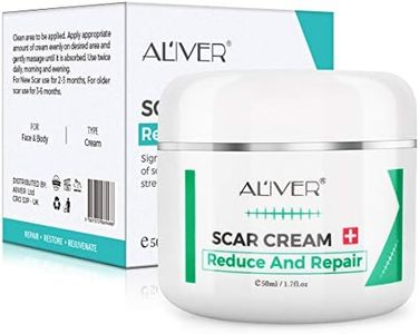 Scar Removal Cream for New Scars, Scar Treatment for Stretch Mark, Skin Repair Cream for Face Body Scar, Acne Spots, C-Sections, Burn, Acne, Stretch Marks