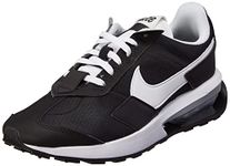 Nike Women's Air Max Pre Day Sneaker, Black White, 5 UK