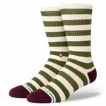 Stance Crew Socks - Breton, Green, Large